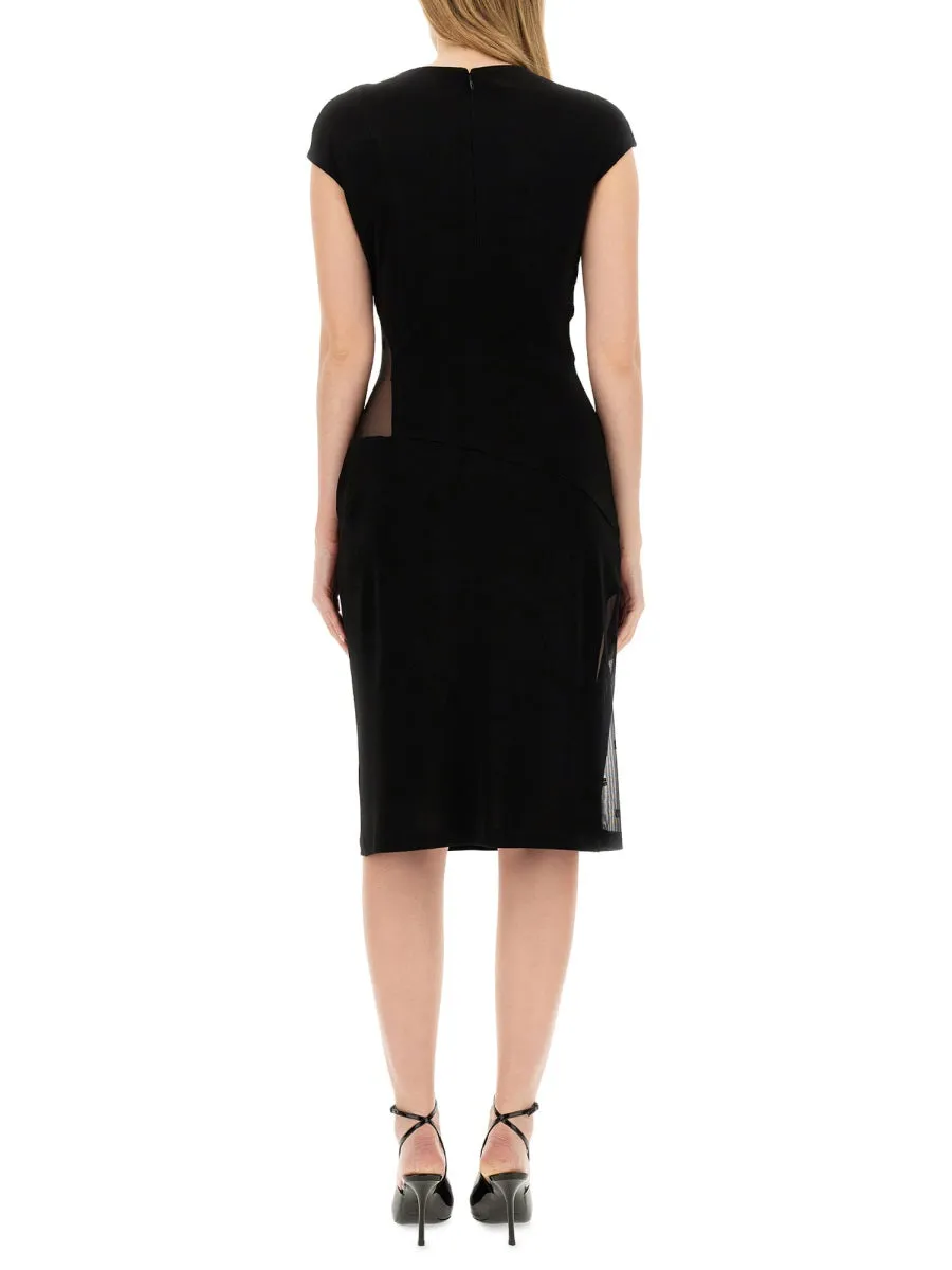 4 G Crepe And Tulle Dress sold by Wanan Luxury product image thumbnail 3
