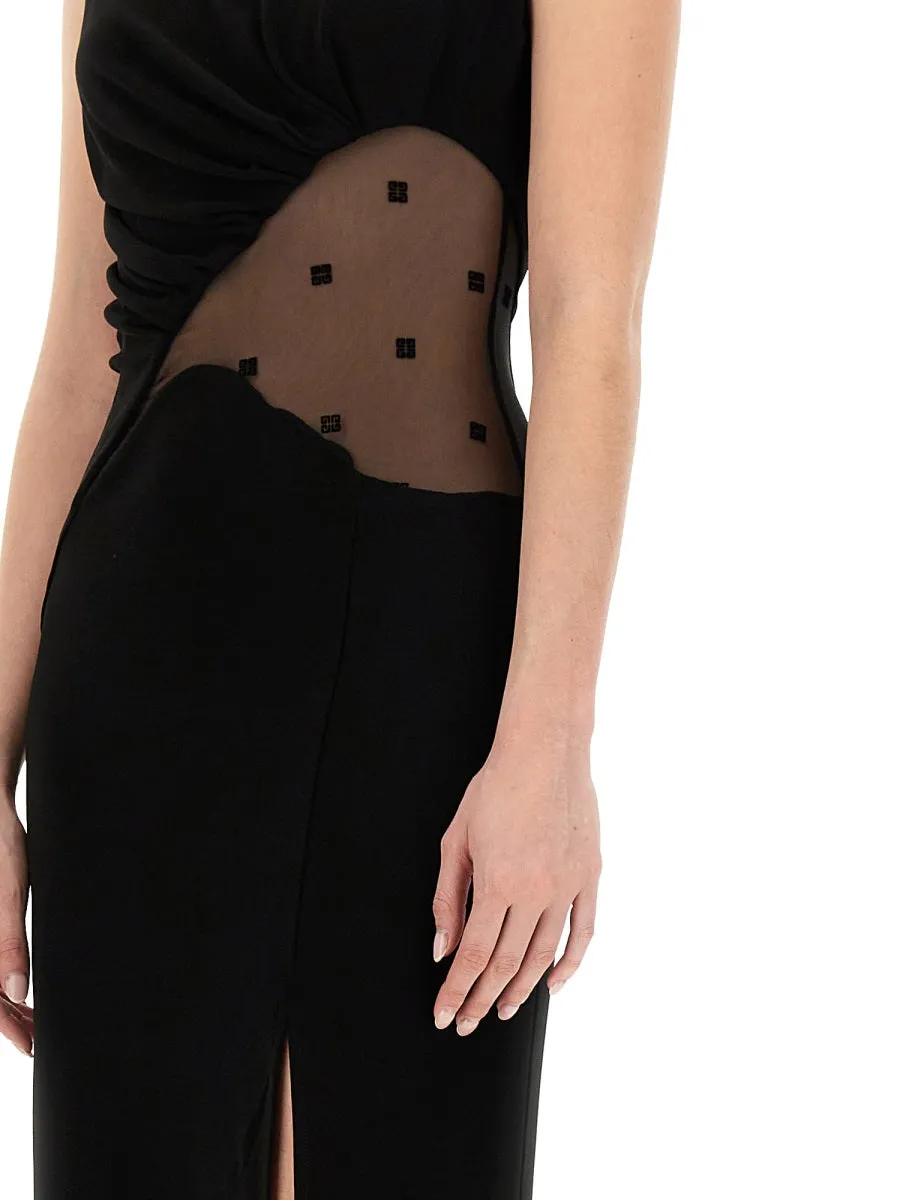 4 G Crepe And Tulle Dress sold by Wanan Luxury product image thumbnail 4