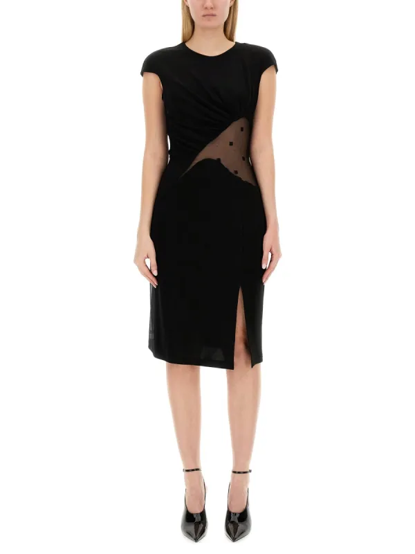 4 G Crepe And Tulle Dress made by Givenchy