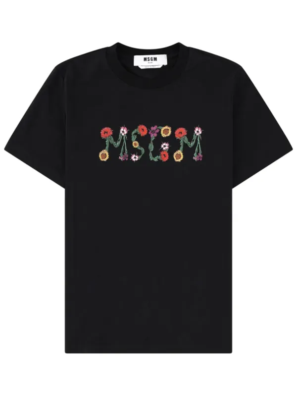 T-Shirt Con Logo made by MSGM