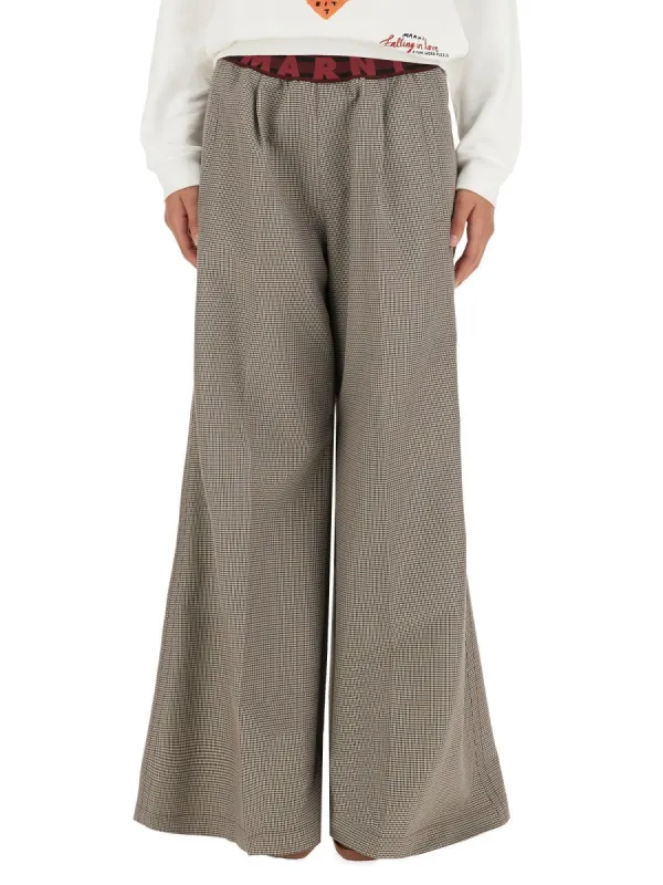 Plaid Pants made by Marni