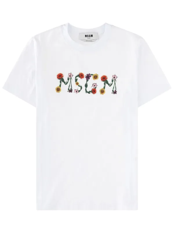 T-Shirt Con Logo made by MSGM