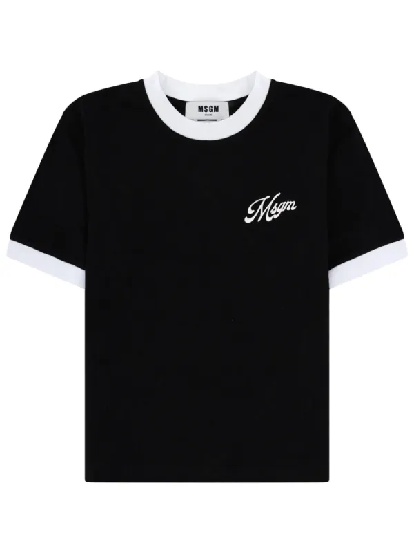 T-Shirt Con Logo made by MSGM