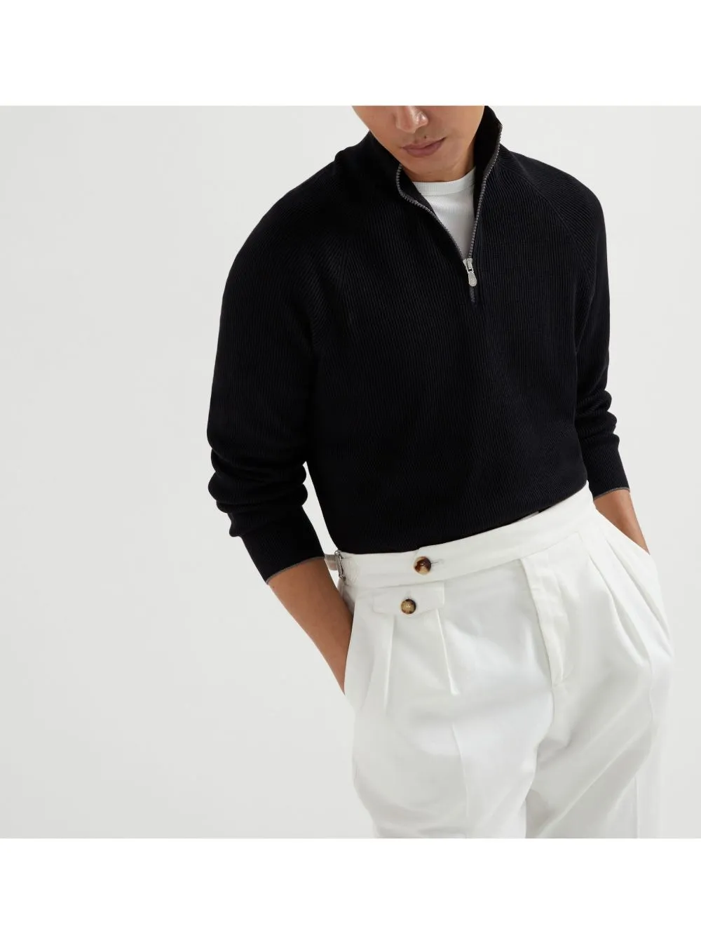 Cotton Turtle-Neck Sweater sold by Wanan Luxury product image thumbnail 2