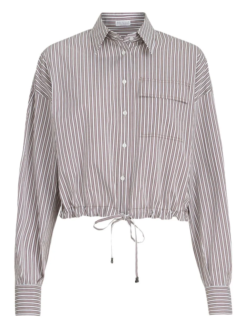 Striped Cotton Shirt sold by Wanan Luxury