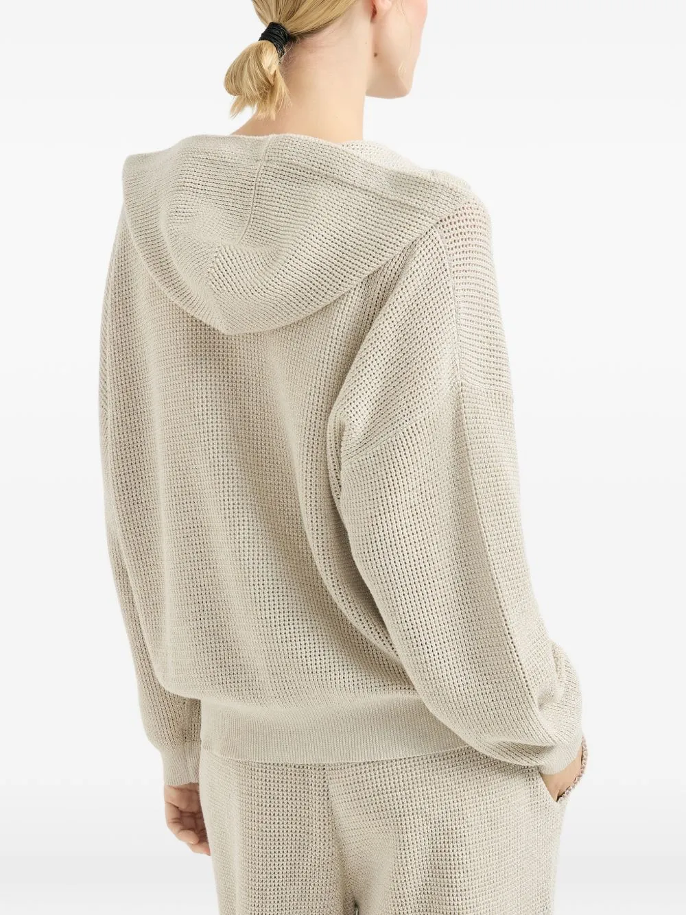 Cotton Hooded Cardigan sold by Wanan Luxury product image thumbnail 5