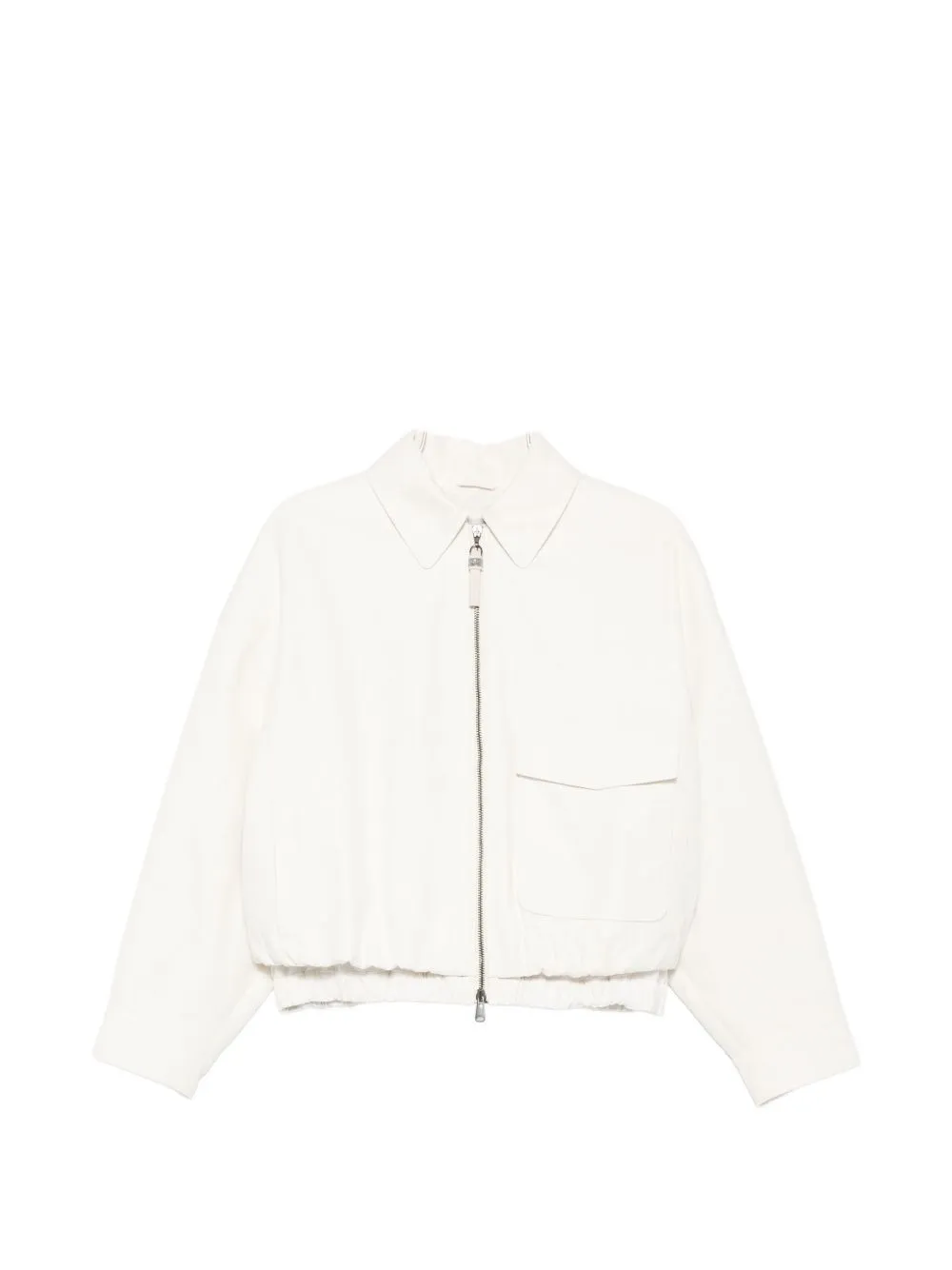 Cotton Blend Blouson Jacket sold by Wanan Luxury