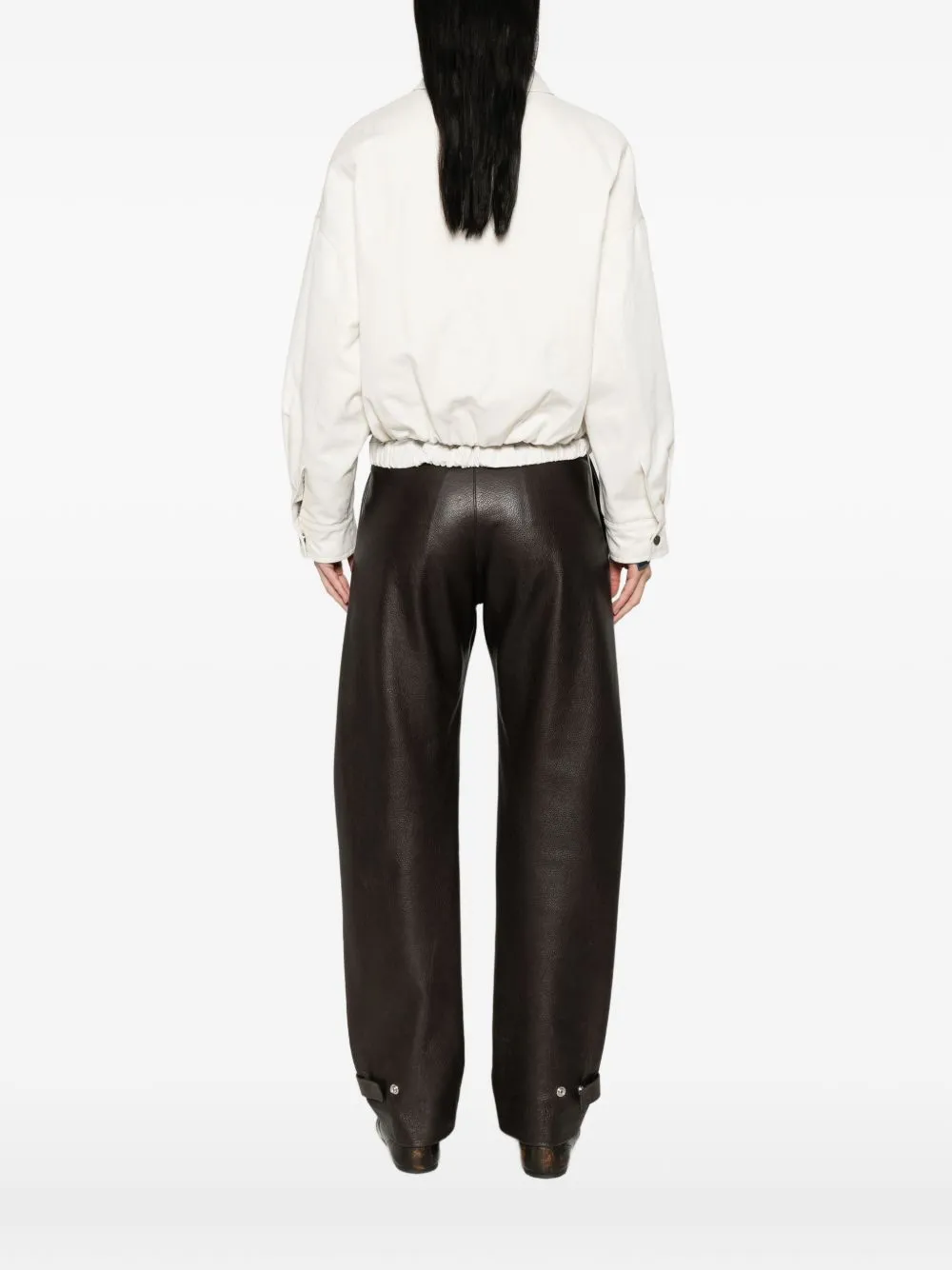 Cotton Blend Blouson Jacket sold by Wanan Luxury product image thumbnail 5