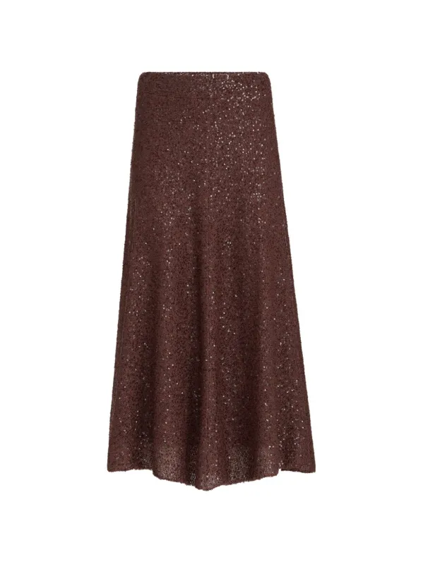 Wool And Cashmere Skirt made by Brunello Cucinelli