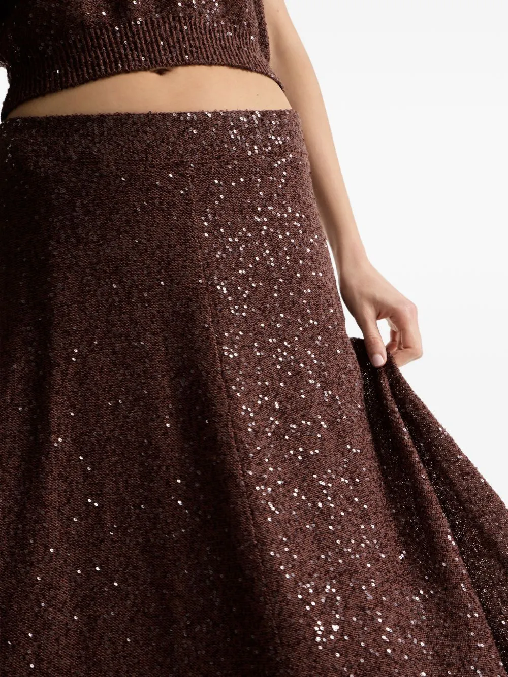 Wool And Cashmere Skirt sold by Wanan Luxury product image thumbnail 5