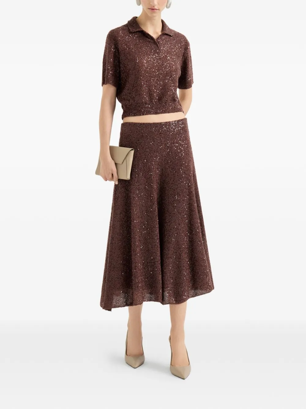 Wool And Cashmere Skirt sold by Wanan Luxury product image thumbnail 2