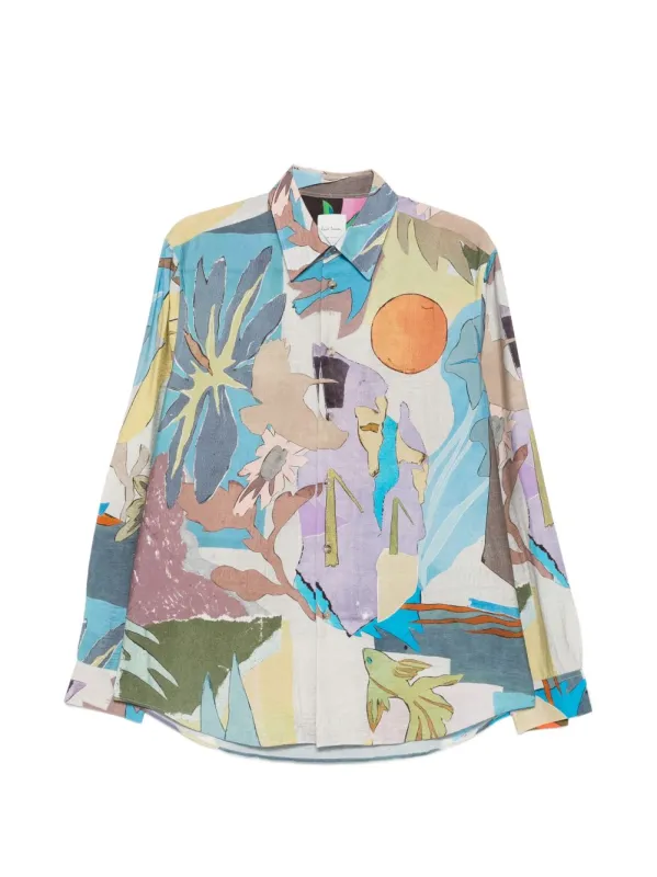 Printed Shirt made by Paul Smith