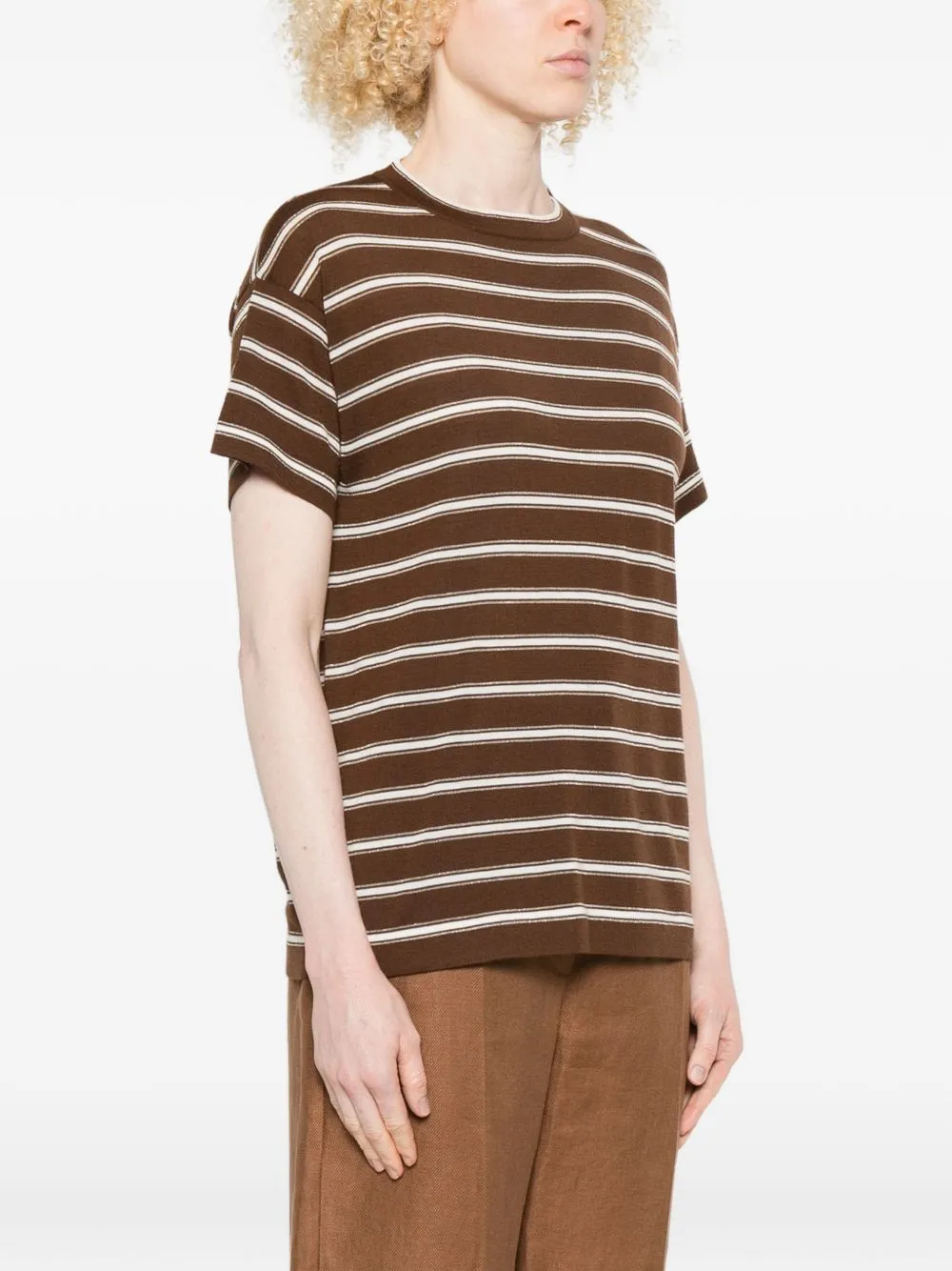 Striped Wool Sweater sold by Wanan Luxury product image thumbnail 2