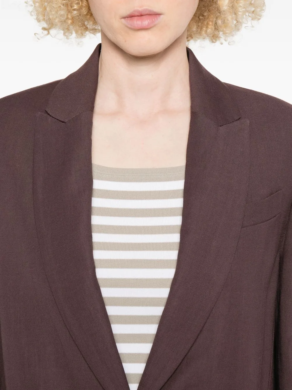 Single-Breasted Blazer Jacket sold by Wanan Luxury product image thumbnail 2