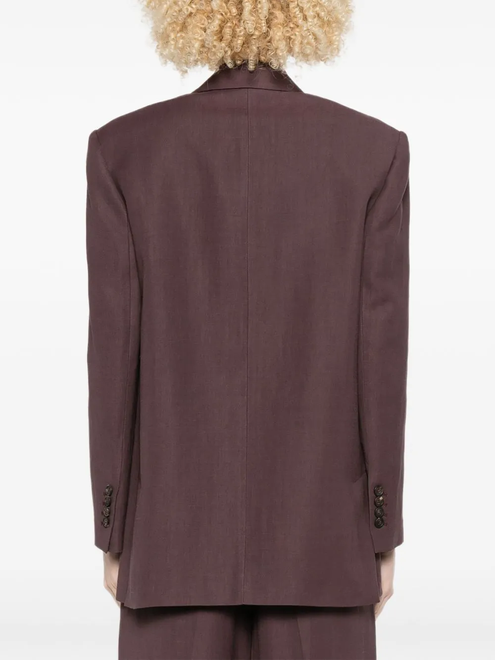 Single-Breasted Blazer Jacket sold by Wanan Luxury product image thumbnail 4