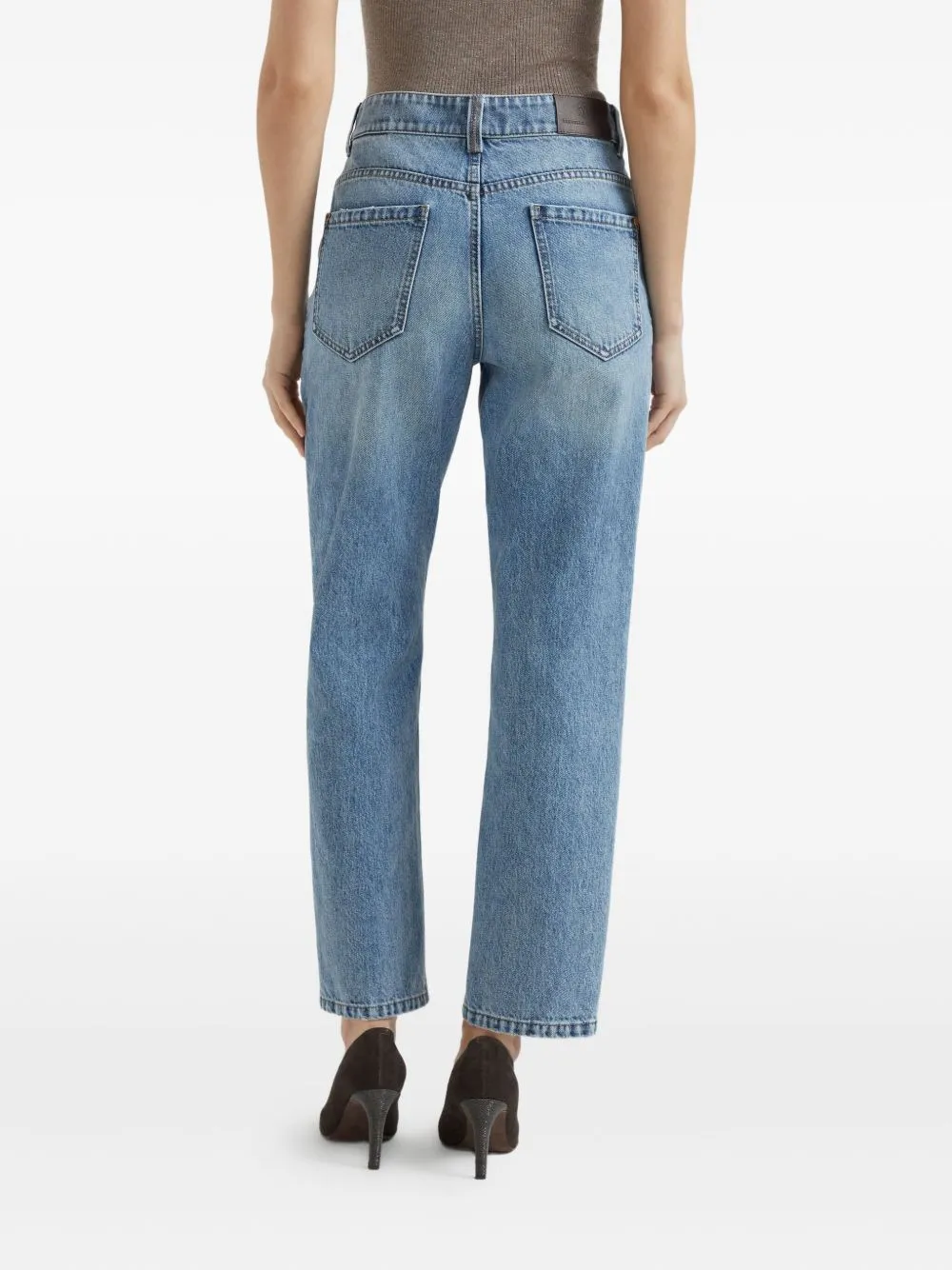 Denim Cotton Jeans sold by Wanan Luxury product image thumbnail 2
