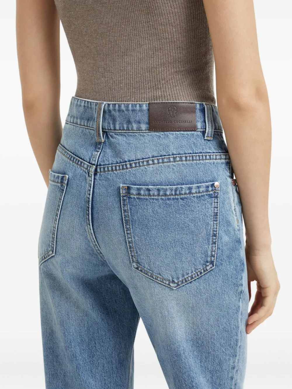 Denim Cotton Jeans sold by Wanan Luxury product image thumbnail 4