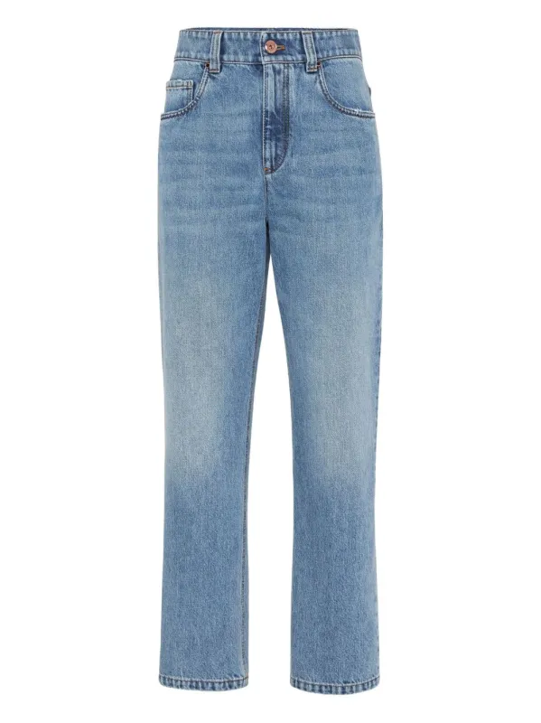Denim Cotton Jeans made by Brunello Cucinelli