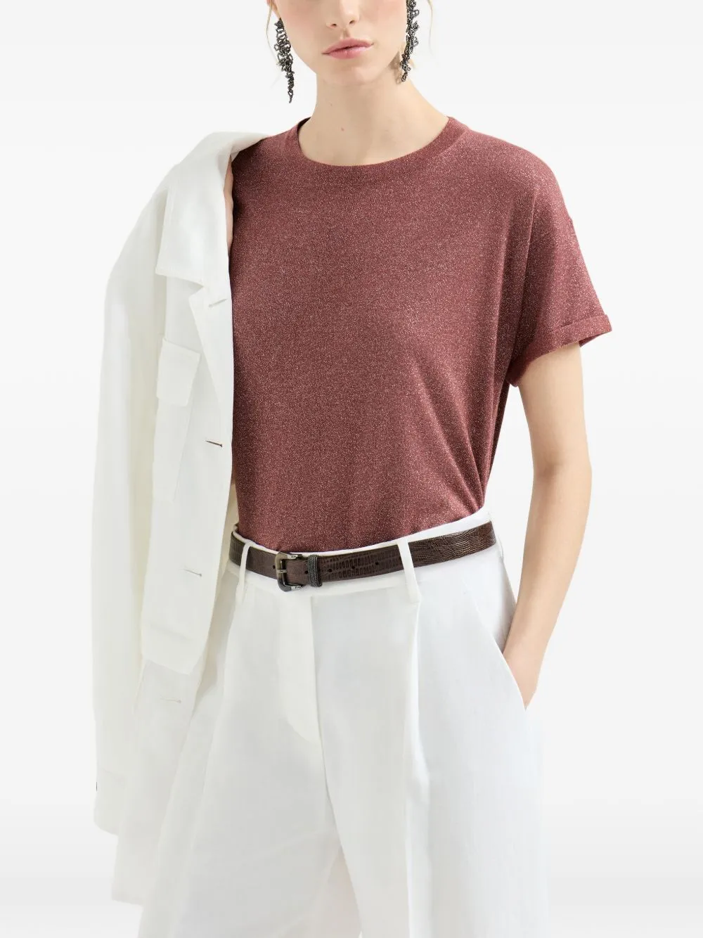 Cashmere And Silk Top sold by Wanan Luxury product image thumbnail 5