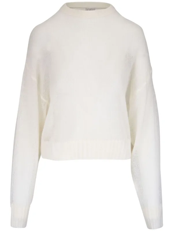 Wool Crewneck Jumper made by Brunello Cucinelli