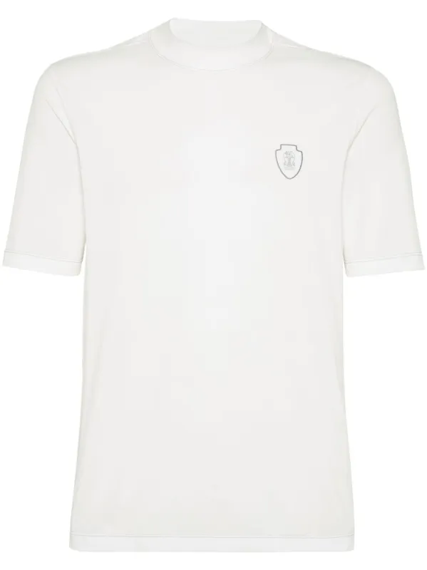 Logo Cotton T-Shirt made by Brunello Cucinelli