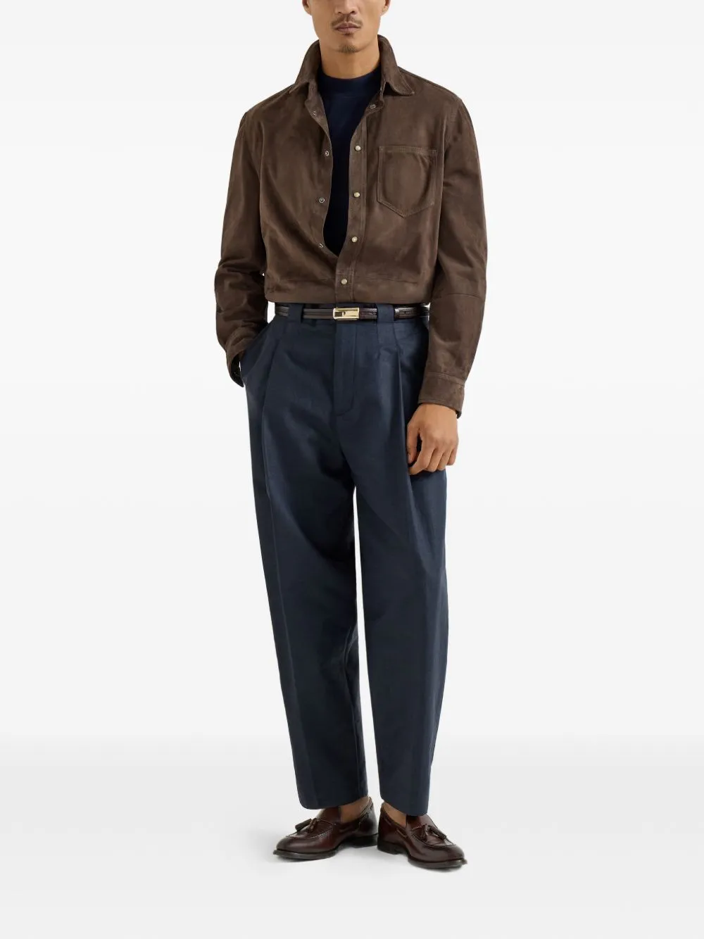 Leather Shirt sold by Wanan Luxury product image thumbnail 2