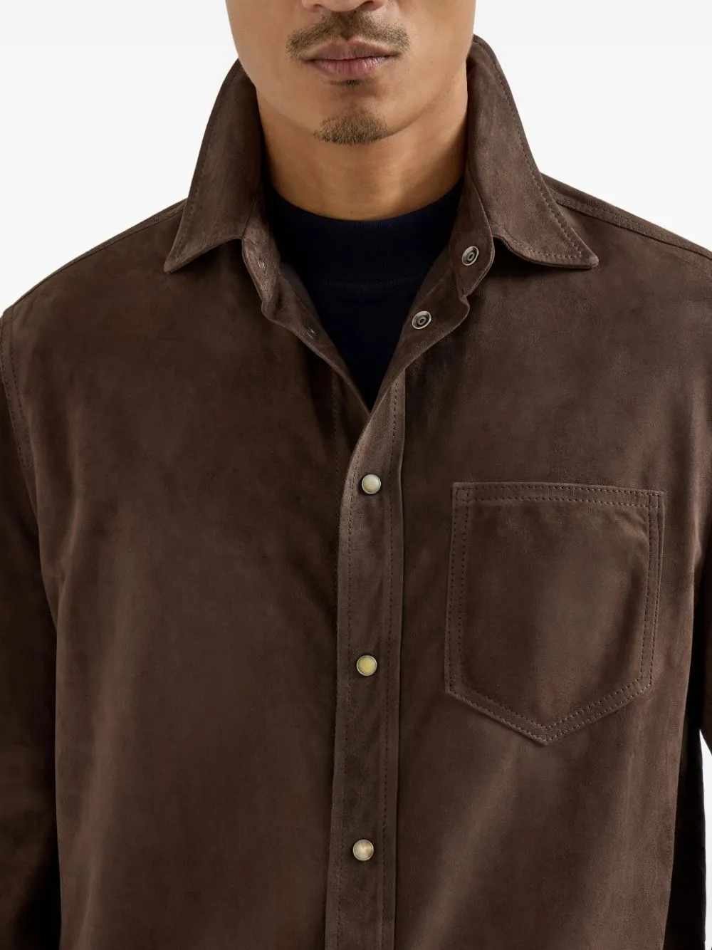 Leather Shirt sold by Wanan Luxury product image thumbnail 3