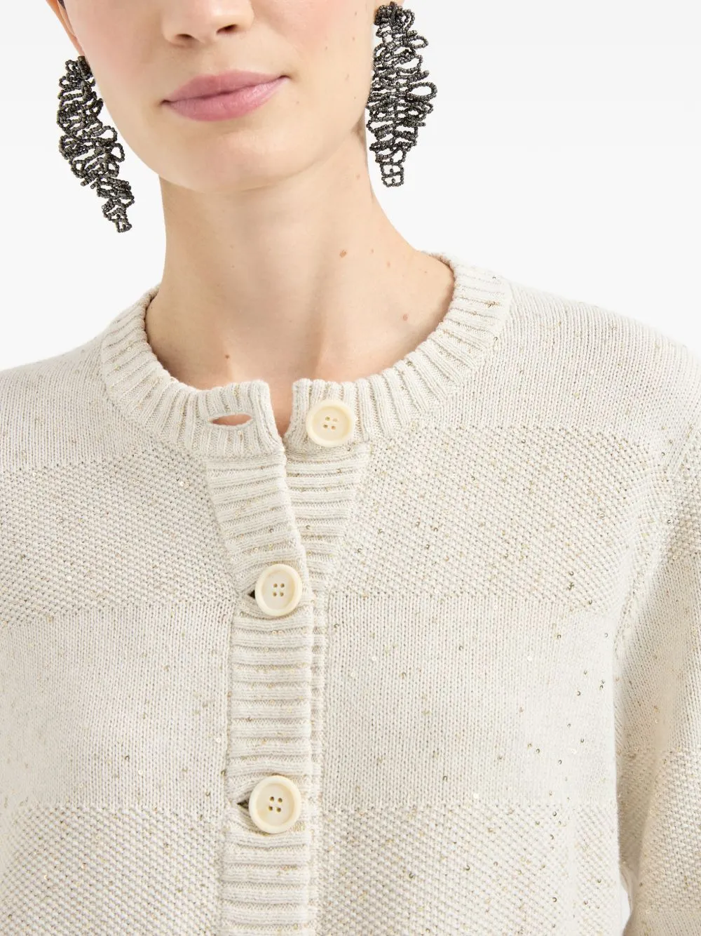 Cotton Crewneck Sweater sold by Wanan Luxury product image thumbnail 3