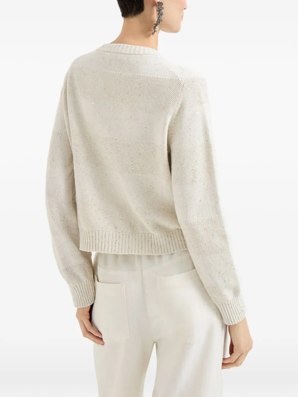 Cotton Crewneck Sweater sold by Wanan Luxury product image thumbnail 4
