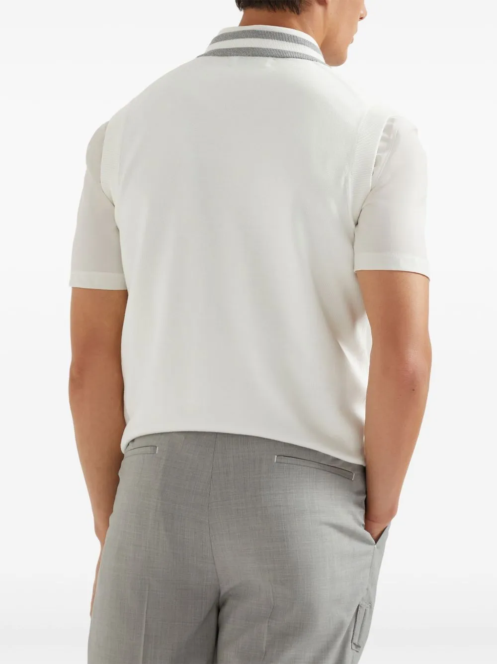 Logo Cotton Vest sold by Wanan Luxury product image thumbnail 5