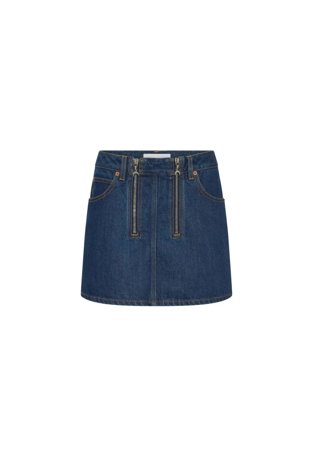 Denim Mini Skirt sold by Wanan Luxury product image thumbnail 2