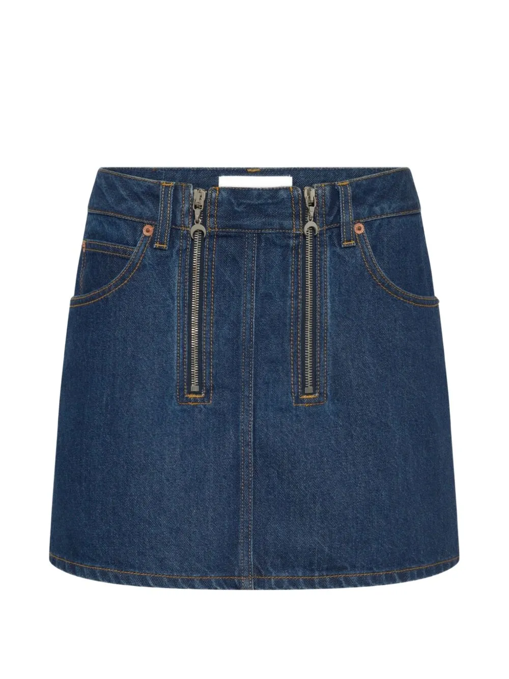 Denim Mini Skirt sold by Wanan Luxury