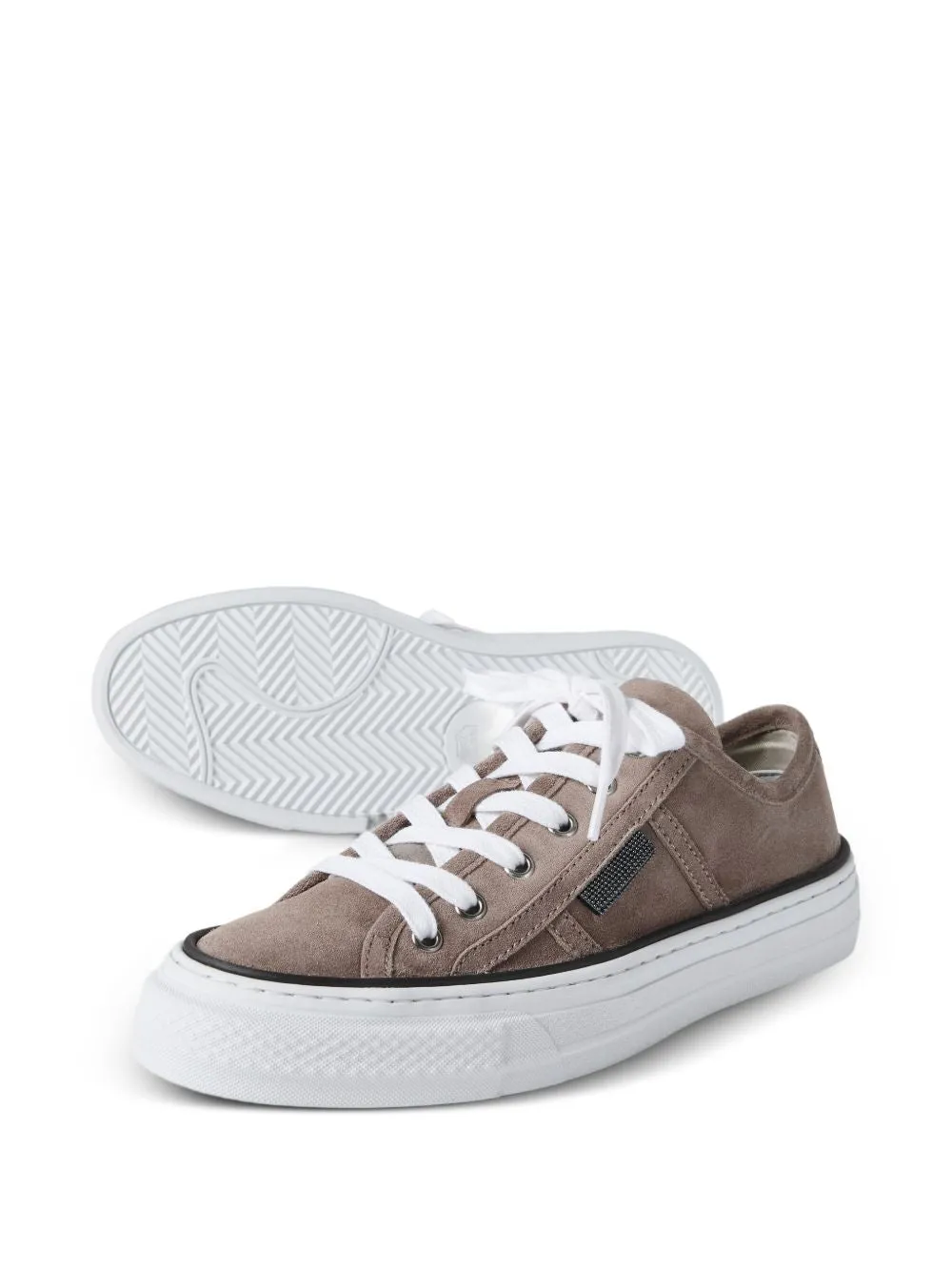 Suede Leather Sneakers sold by Wanan Luxury product image thumbnail 4