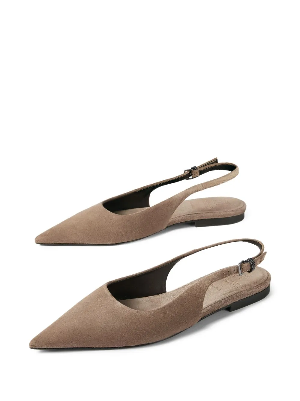 Leather Slingback Ballets sold by Wanan Luxury product image thumbnail 4
