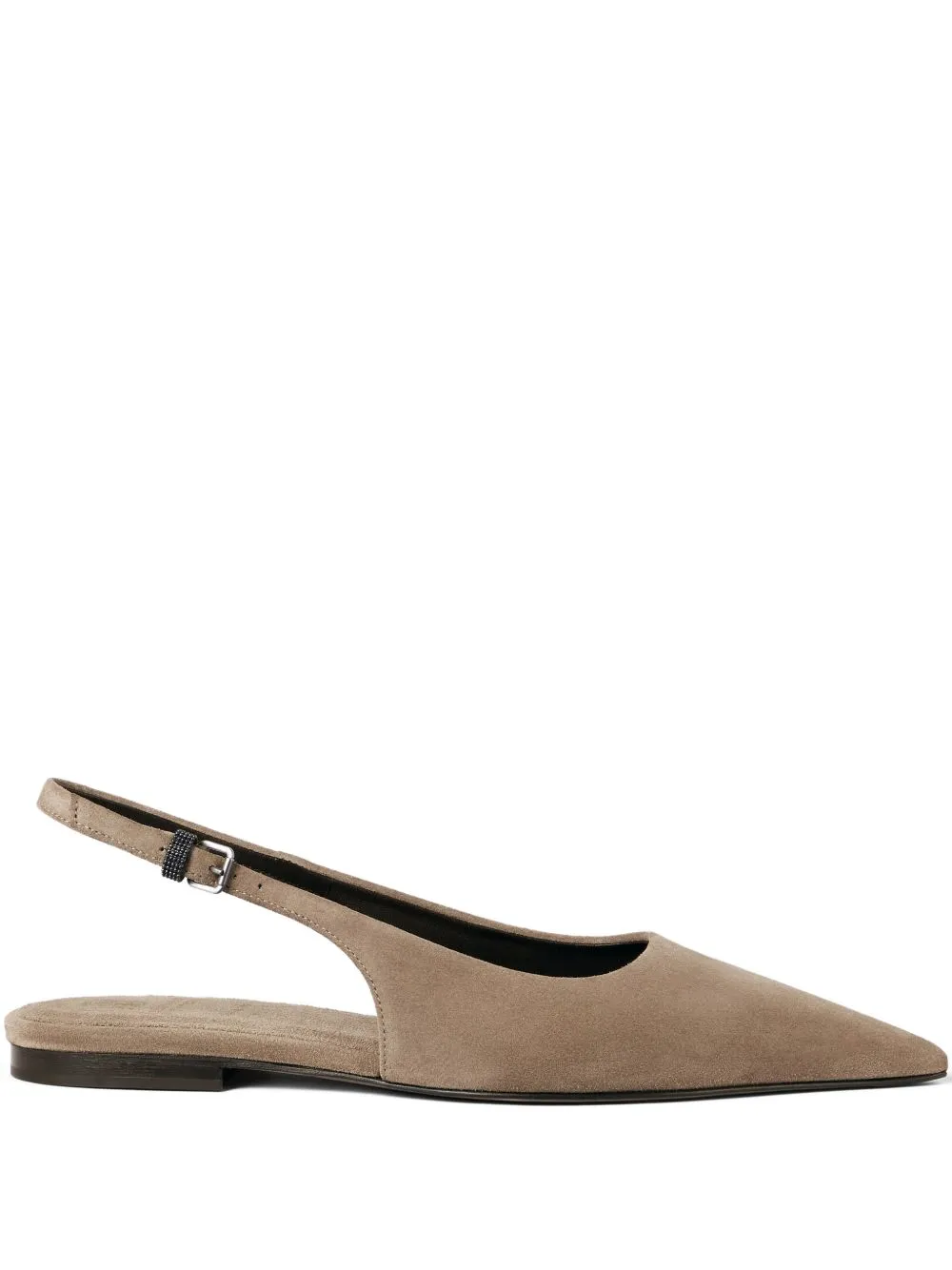 Leather Slingback Ballets sold by Wanan Luxury