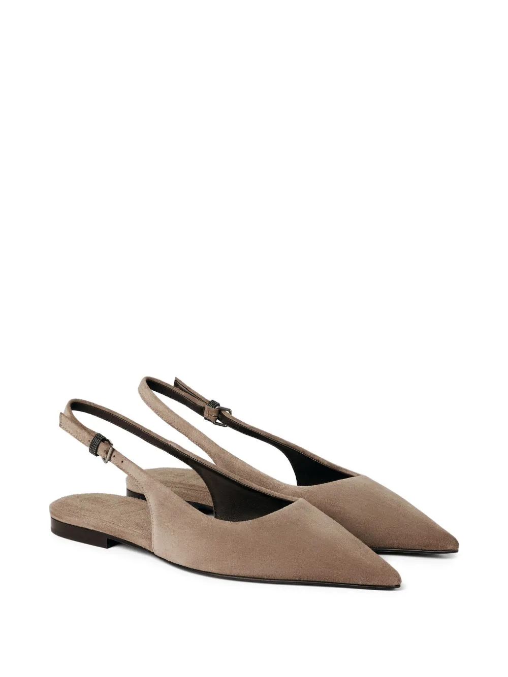 Leather Slingback Ballets sold by Wanan Luxury product image thumbnail 2