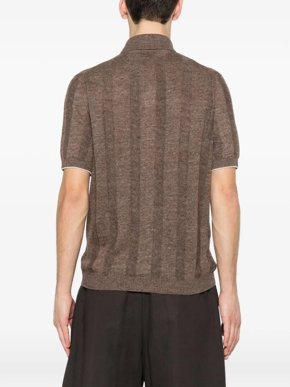 Linen And Cotton Blend Cardigan sold by Wanan Luxury product image thumbnail 5