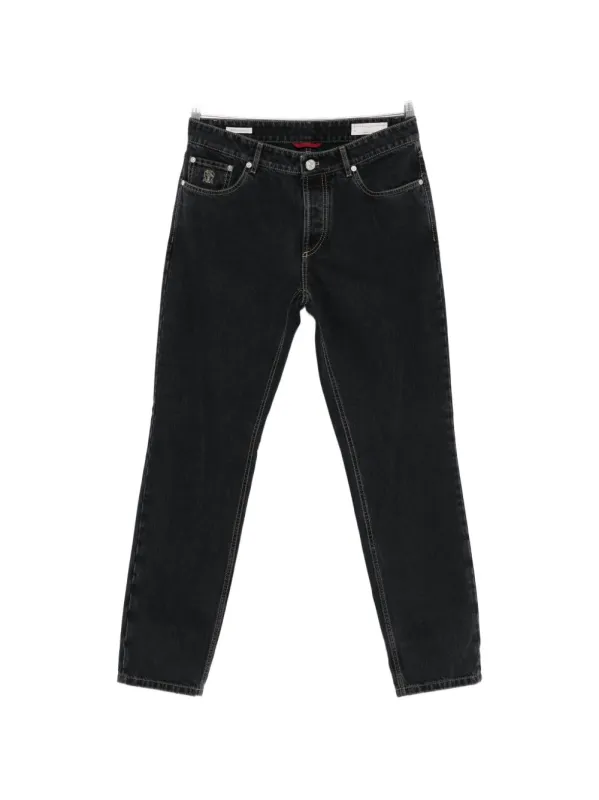 Jeans Neri E Grigi made by Brunello Cucinelli