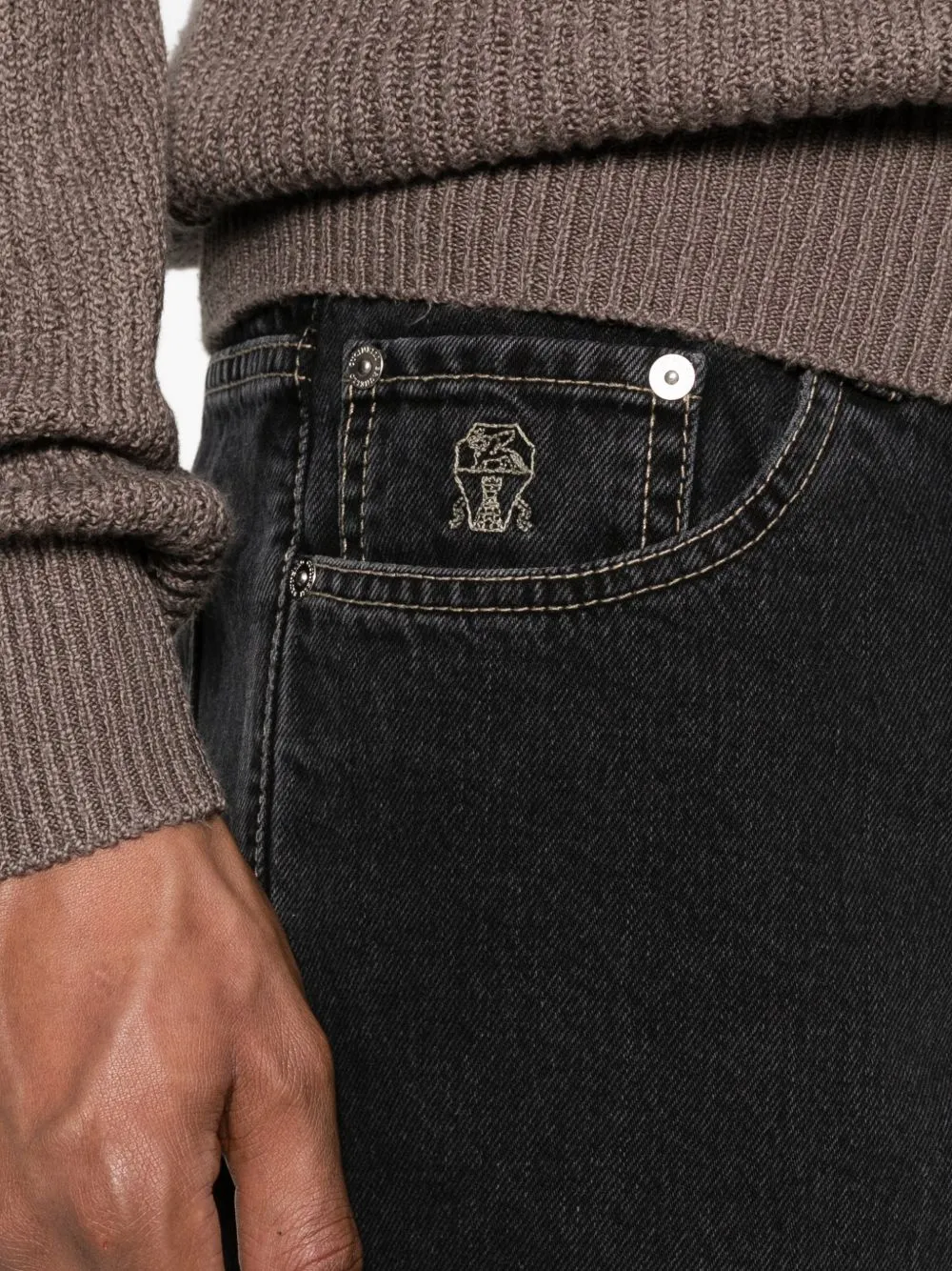 Jeans Neri E Grigi sold by Wanan Luxury product image thumbnail 2