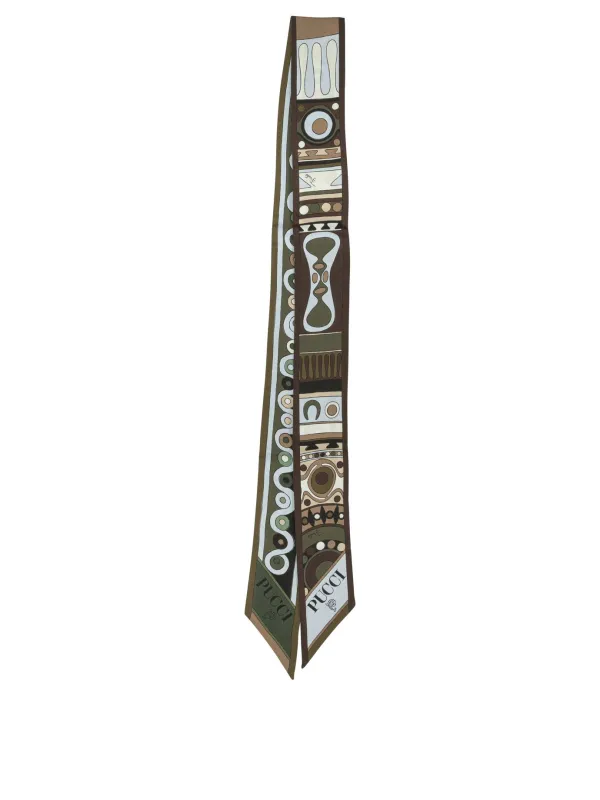 Scarf Mix Of Prints Sciarpe & Foulard Multicolor made by Emilio Pucci
