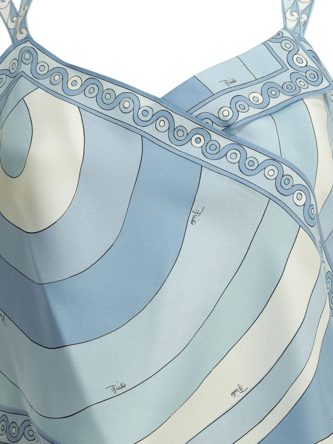 Iride Tops Light Blue sold by Wanan Luxury product image thumbnail 4