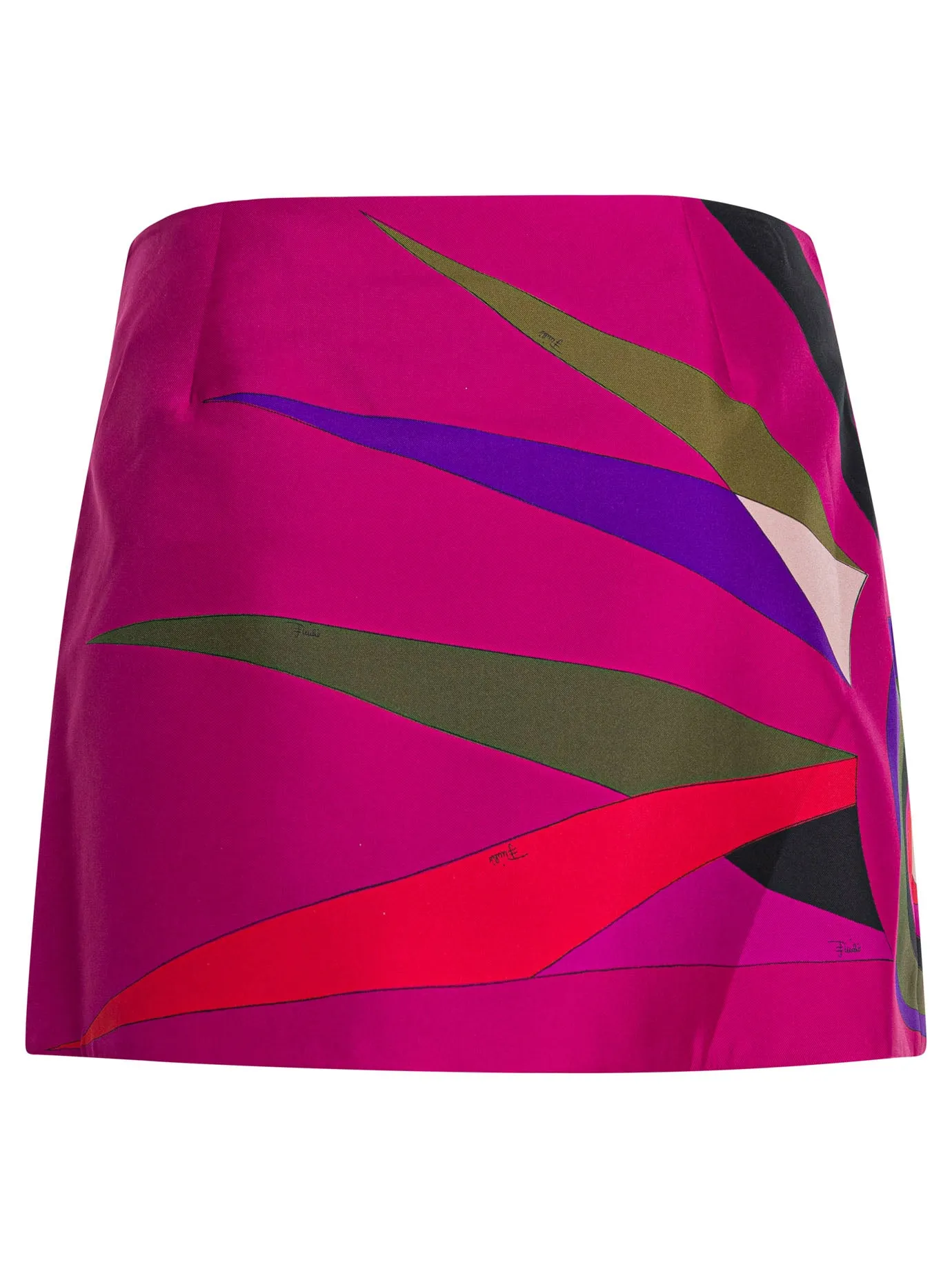 Hawaii Print Miniskirt Skirts Fuchsia sold by Wanan Luxury product image thumbnail 2