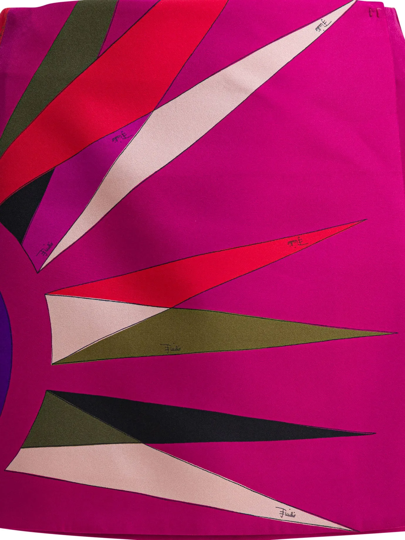 Hawaii Print Miniskirt Skirts Fuchsia sold by Wanan Luxury product image thumbnail 3