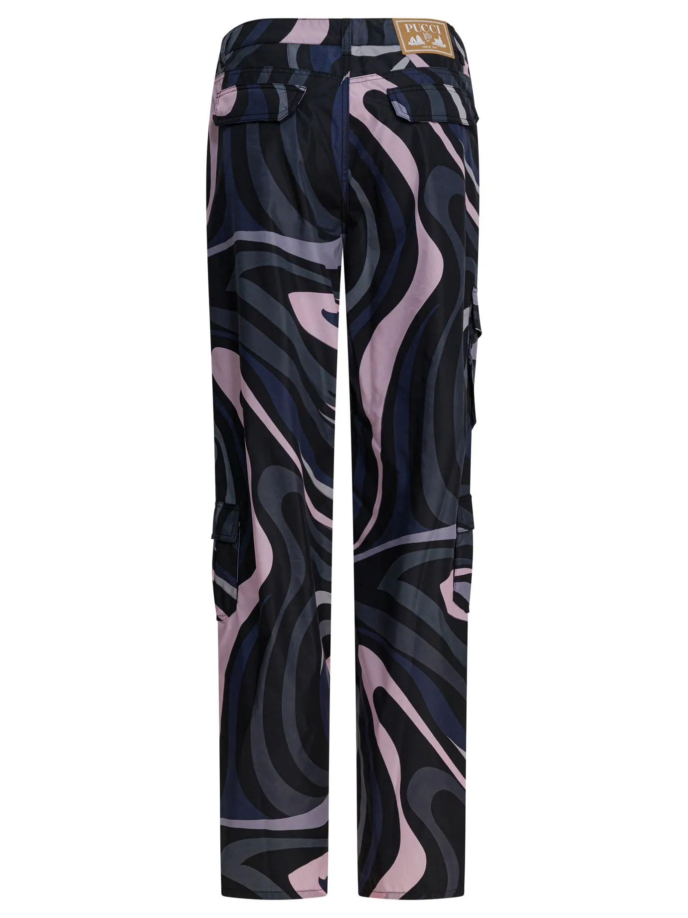 Marmo Print Cargo Pants Trousers Black sold by Wanan Luxury product image thumbnail 2