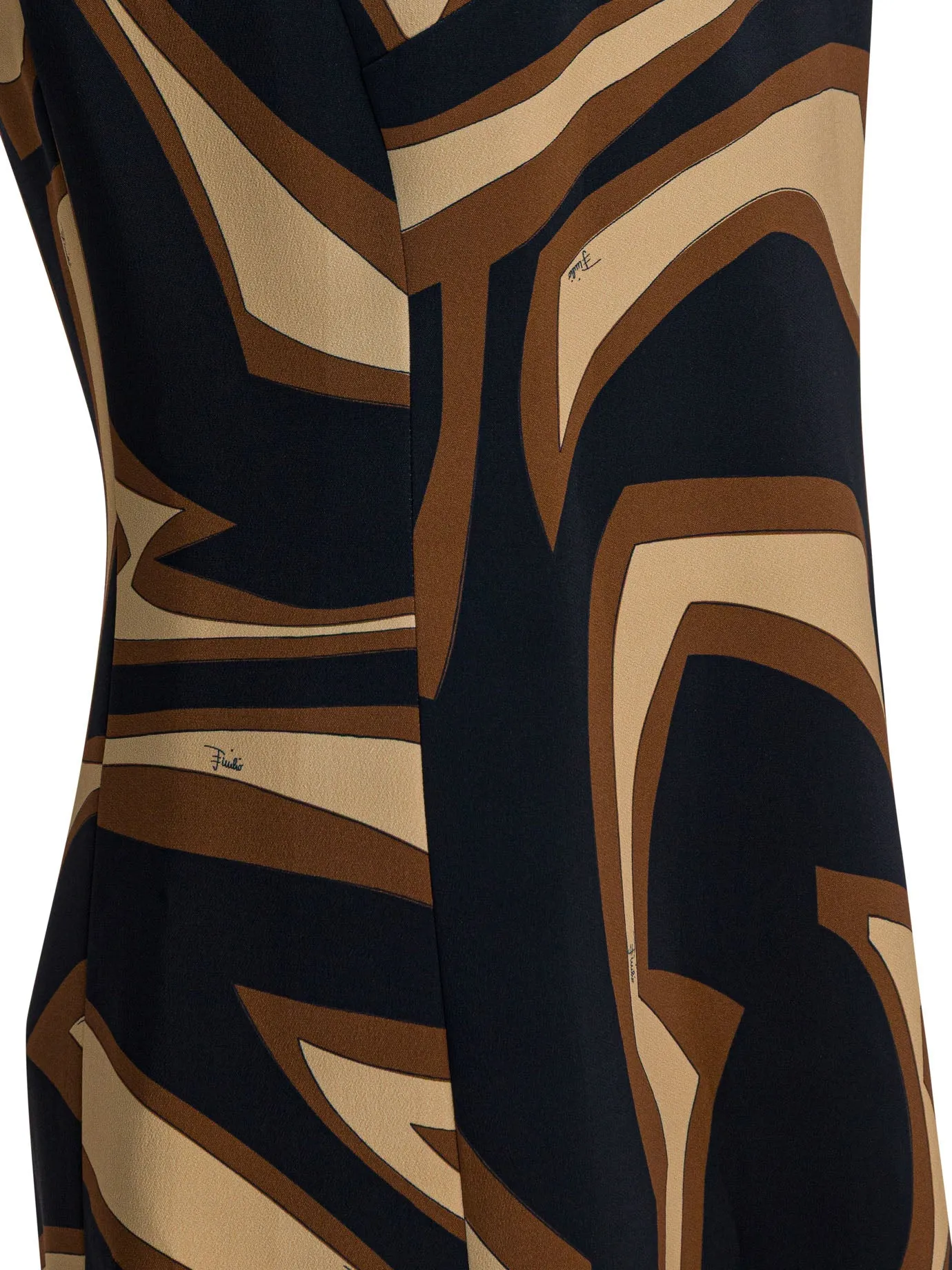 Labirinto Print Trapeze Dress Dresses Black sold by Wanan Luxury product image thumbnail 4