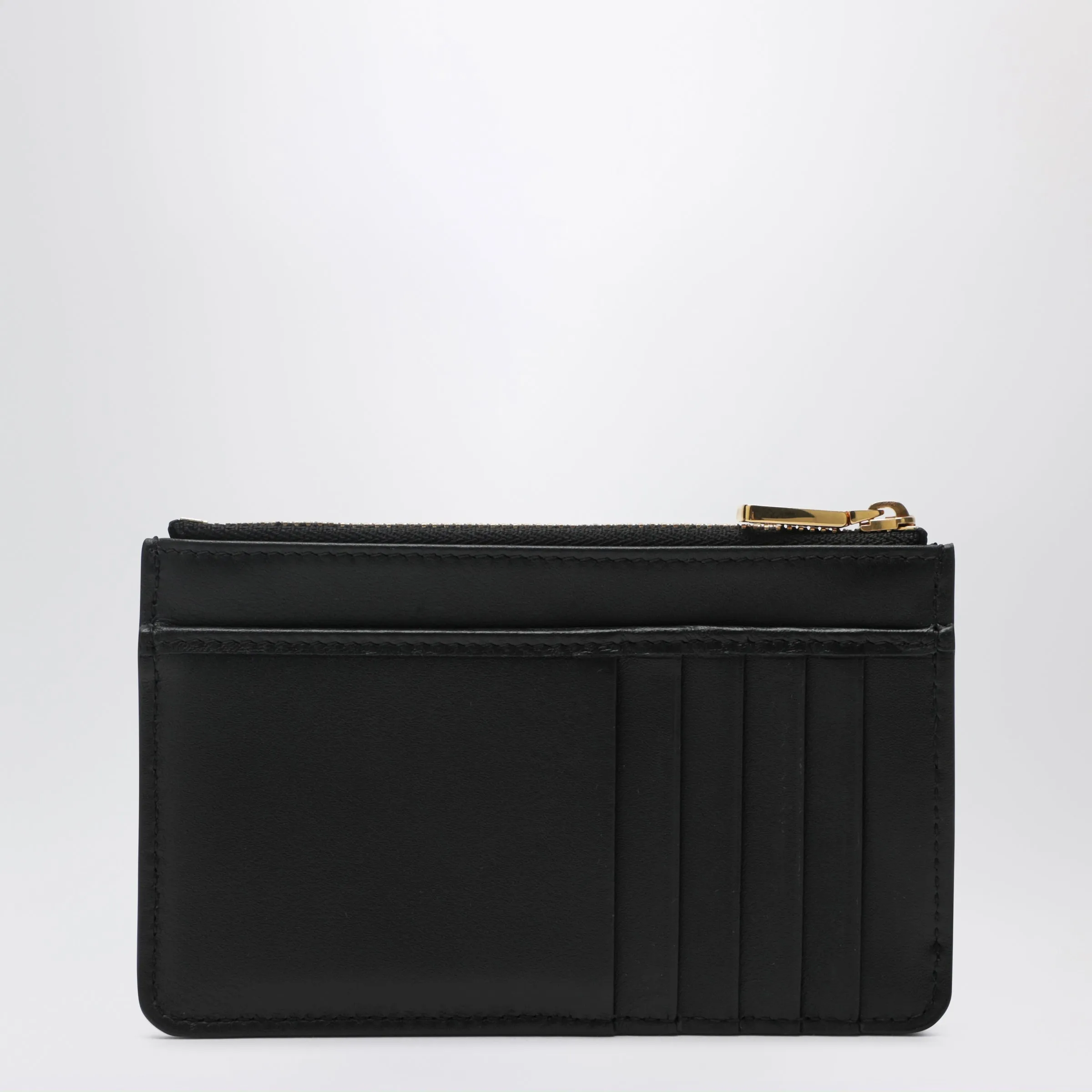 Calfskin Leather Card Holder With Dg Logo In Black sold by Wanan Luxury product image thumbnail 2