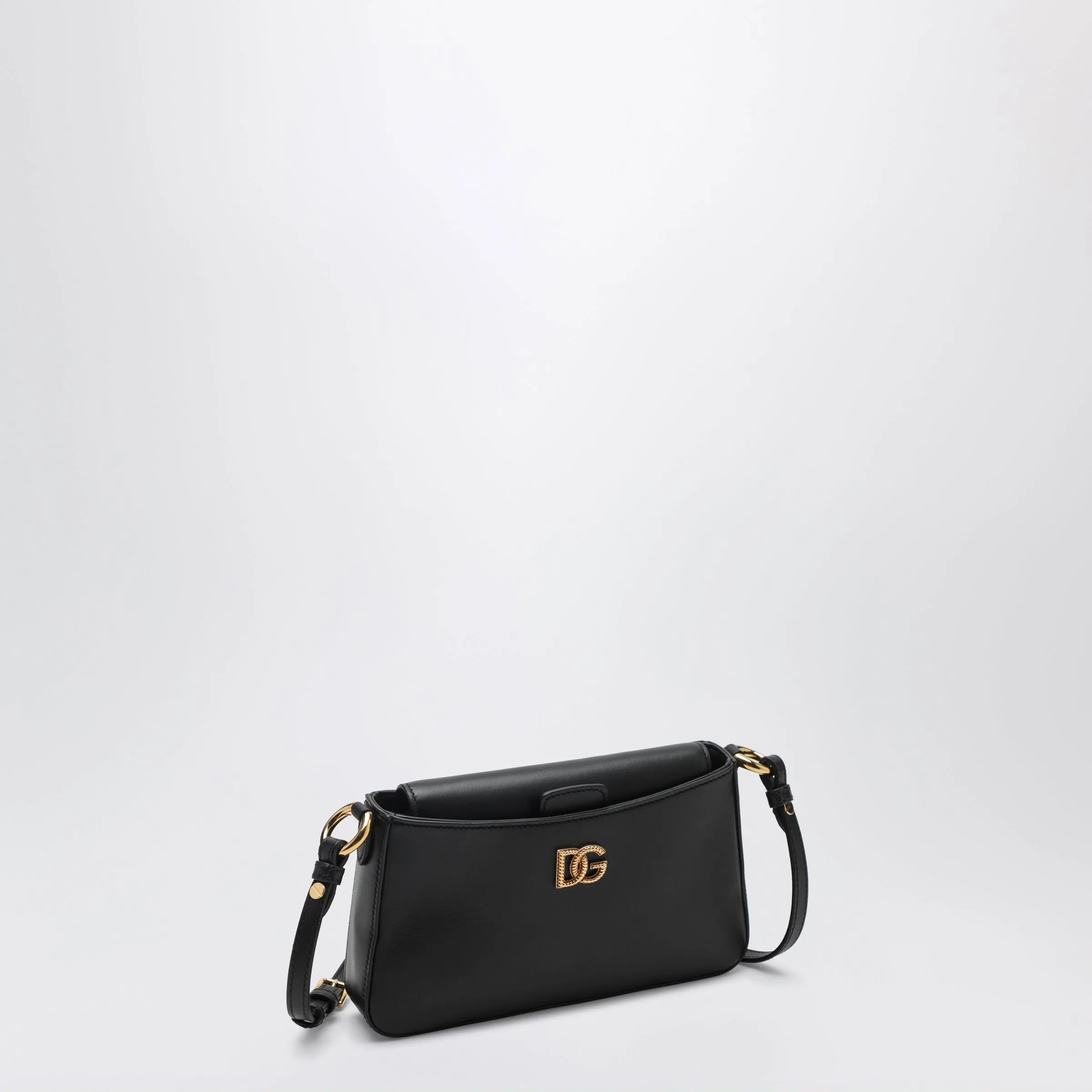Calfskin Leather Phone Bag In Black sold by Wanan Luxury product image thumbnail 2