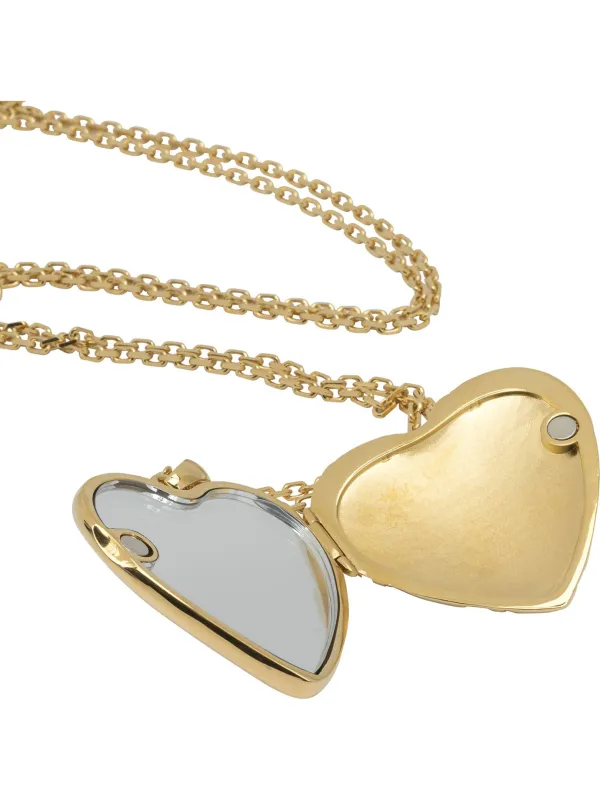 Heart Pendant Necklace Jewels Gold made by Emilio Pucci