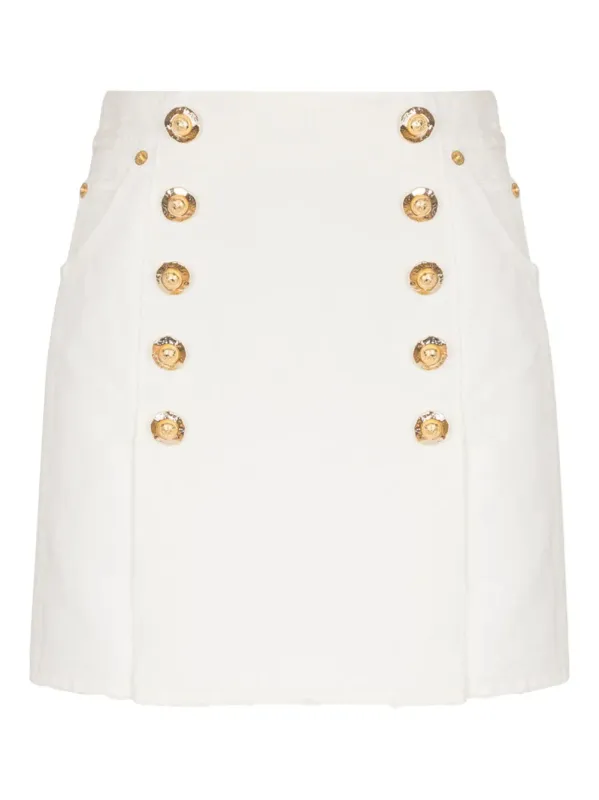 Canvas Skirt made by Balmain