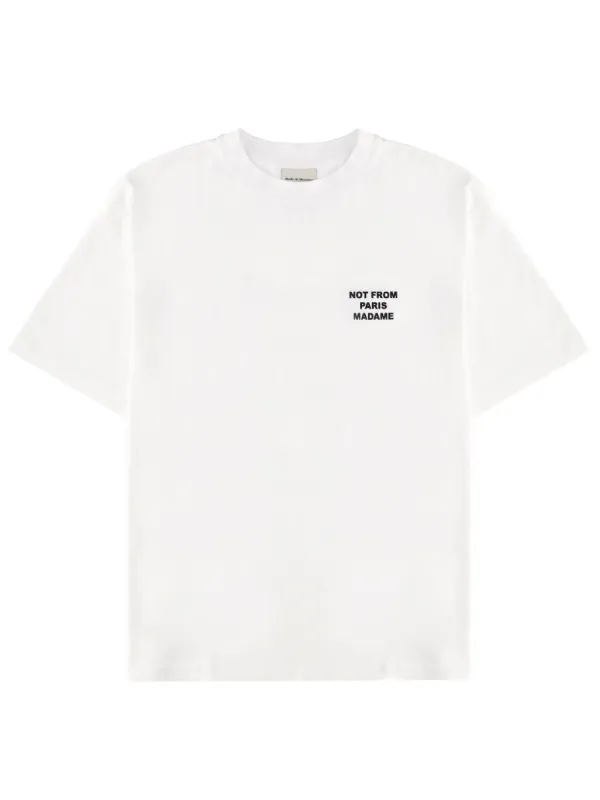 Cotton T-Shirt made by Drôle de Monsieur